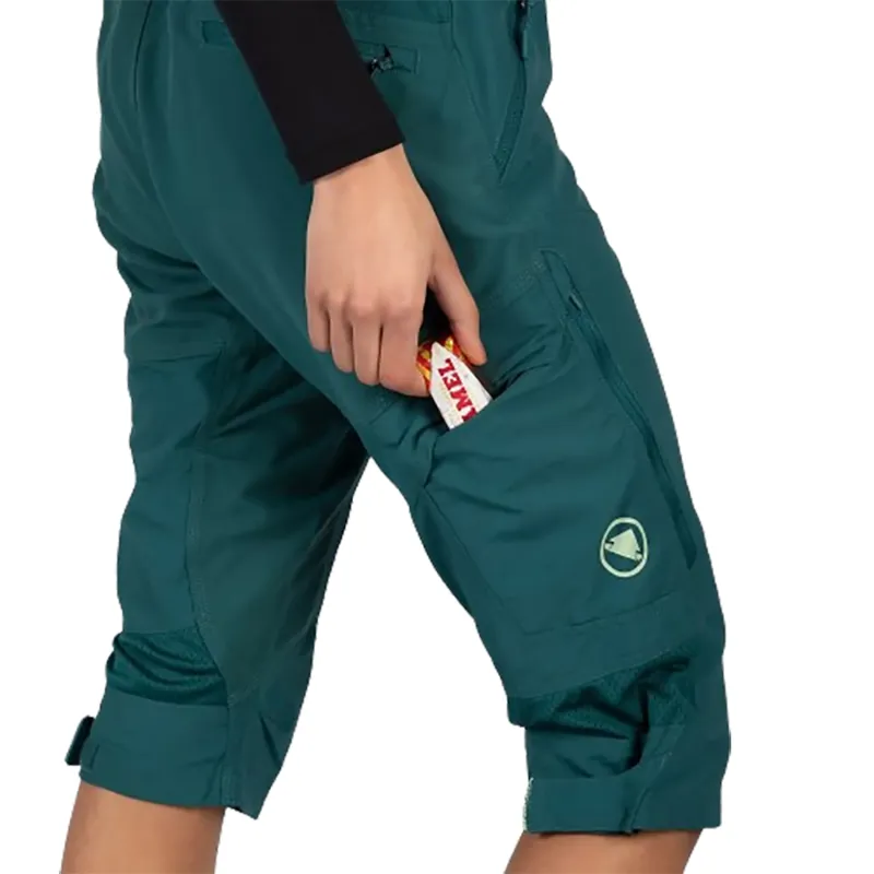 Endura Women's Hummvee 3/4 Short with Liner Teal-8